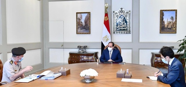 السيسي يوجه بتدقيق كافة الدراسات الخاص باستصلاح الأراضي في سيناء 