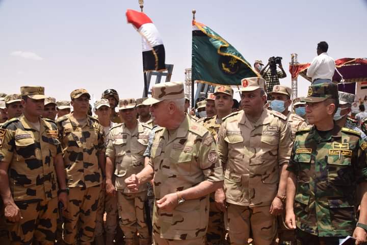 رئيس الأركان يشهد فعاليات ختام التدريب المشترك المصرى السودانى 