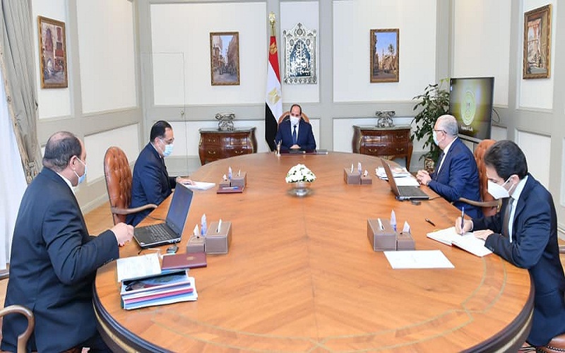 الرئيس يطلع على خطوات تطوير محطة 