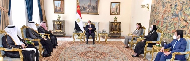 السيسي يلتقي وزير التجارة السعودي ويؤكد : مصر والسعودية بينهما علاقات تاريخية راسخة 