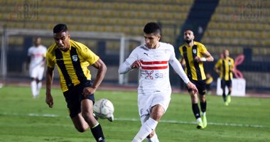 محمد عبد الغنى مدافع الزمالك يحتفل بزفافه اليوم قبل لقاء المقاصة