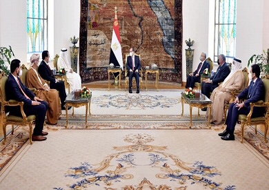 السيسي: صون الأمن القومي العربي عماد أساسي للحفاظ على حقوق الإنسان