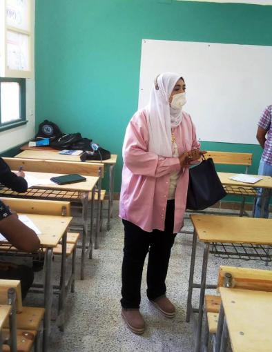 التزام فى الامتحان التجريبى للثانوية العامة فى 