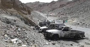 ضبط سيارة محمل عليها 5 أطنان من خام الذهب بأسوان 
