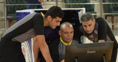 تقنية الفيديو تظهر في مباراة الزمالك والجزيرة بدورى السلة 
