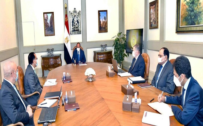 الرئيس يوجه بمواصلة تطوير الاصول التابعة لقطاع الأعمال