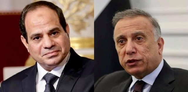 الرئيس السيسي يعزي الكاظمي هاتفيا فى ضحايا حريق مستشفي بالعراق