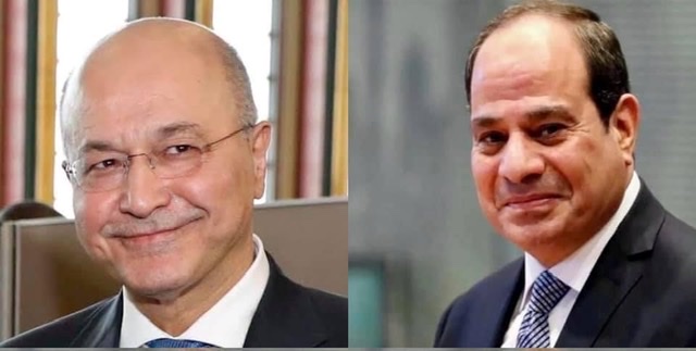 السيسي يعزي هاتفياً رئيس العراق فى ضحايا حريق المستشفي التعليمي