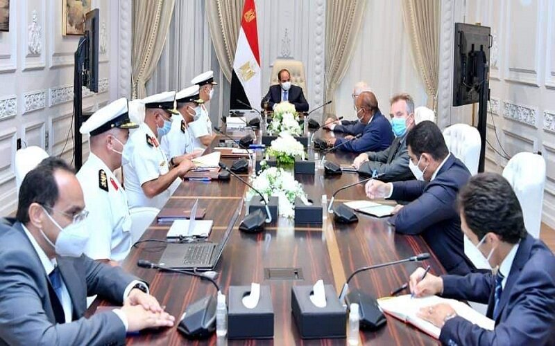 الرئيس يستقبل مالك ومدير مجموعة دونيل البلجيكية للأعمال والهندسة البحرية