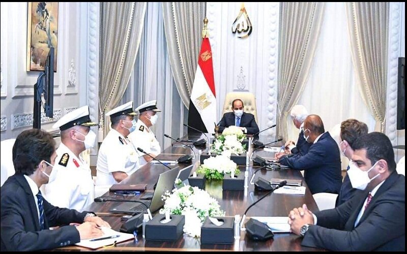 الرئيس يبحث مع مالك مجموعات لورسن الألمانية تطوير منظومة الصناعات البحرية