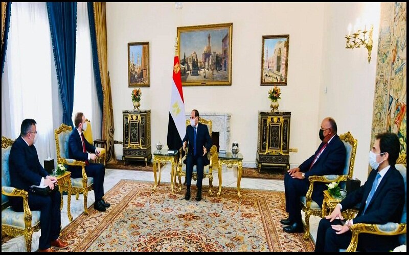 الرئيس السيسي يستقبل وزير خارجية جمهورية التشيك