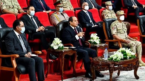 رسائل الرئيس السيسي خلال افتتاح عددا من المشروعات السكنية بمدينة بدر