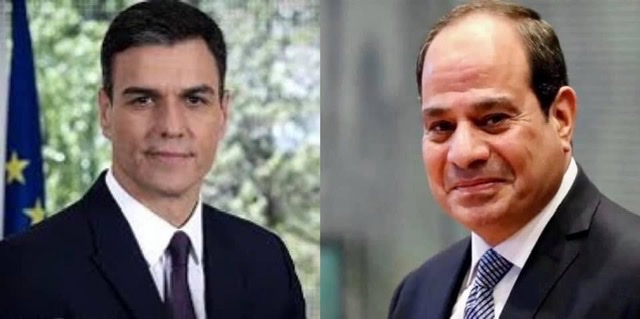 رئيس الحكومة الإسبانية لـ السيسي: نتطلع للارتقاء بآفاق التعاون الاستثماري
