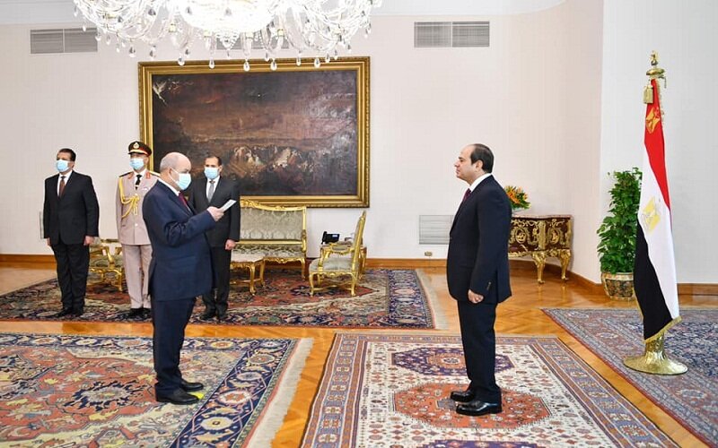 الرئيس السيسي يشهد أداء حلف اليمين لرئيس هيئة النيابة الإدارية

