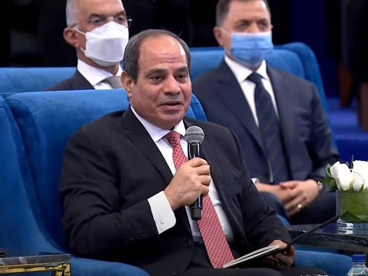 بالفيديو.. السيسي : إحنا خايفين من إيه ربنا شايف ومطلع علينا في كل حاجة
