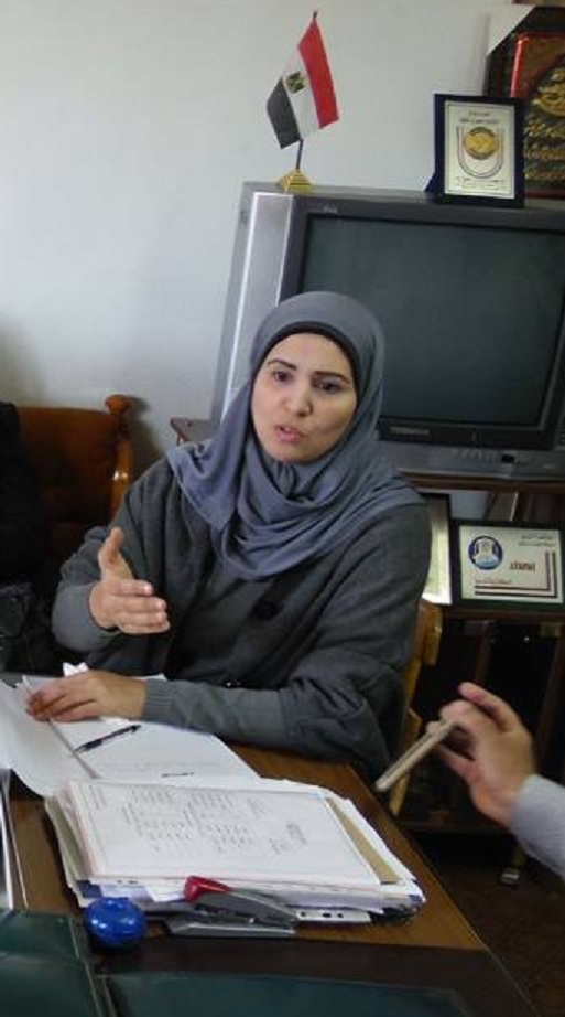 هدى مغربى سكرتيرا عاما مساعدا بالأقصر 