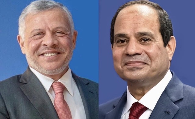 السيسي يطمئن هاتفيا على صحة ولي العهد الأردني إثر إصابته بفيروس كورونا 