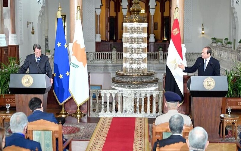 نص كلمة الرئيس السيسي خلال المؤتمر الصحفي المشترك مع الرئيس القبرصي
