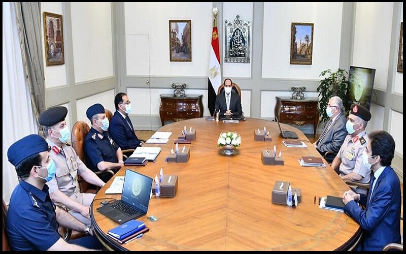 الرئيس يتابع تطورات الموقف التنفيذي للمشروع القومي 