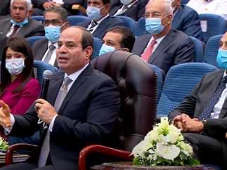 السيسي: لن يسمح بدخول أي بضائع إلى مصر إلا بالمعايير العالمية
