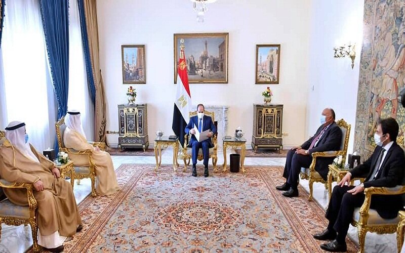 الرئيس السيسي يستقبل وزير خارجية الكويت