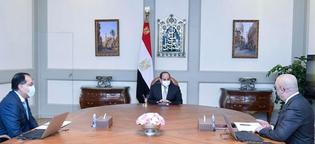 السيسي يوجه بسرعة الانتهاء من أعمال أبراج السكن البديل بماسبيرو لإعادة تسكين المواطنين 
