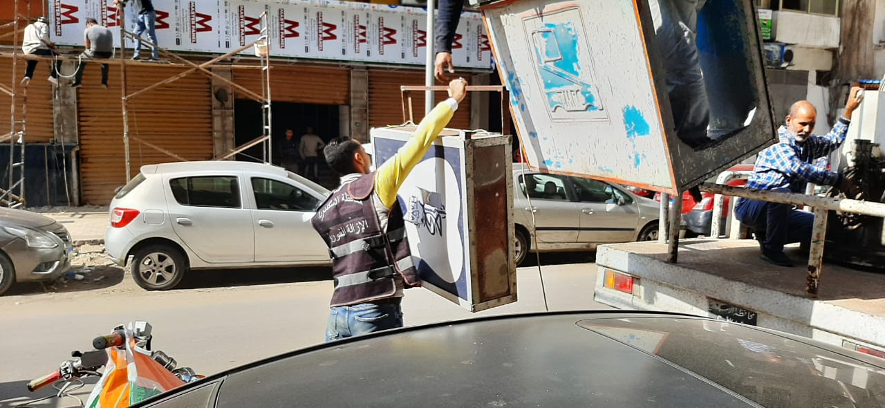 محافظة الإسكندرية: ضبط 296 حالة إشغال طريق وإزالة 120 حاجز حديد واسمنت