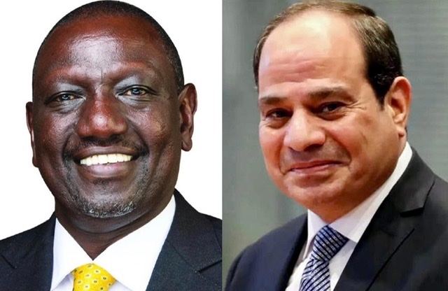 الرئيس السيسي يبحث هاتفيًا مع رئيس جمهورية كينيا قضية سد النهضة 