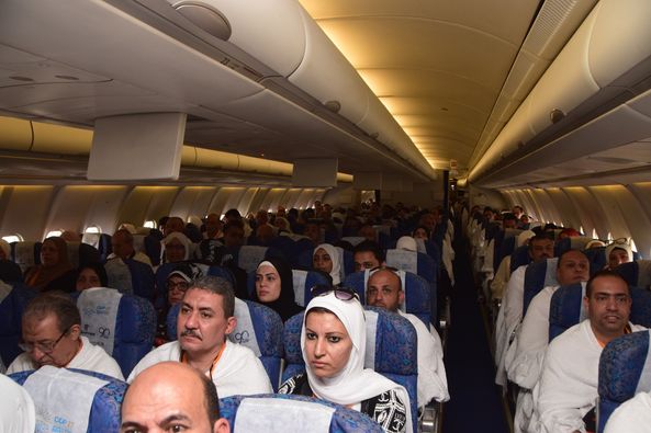 سفر بعثة عمرة المولد النبوى الشريف للقوات المسلحة إلى الأراضى المقدسة