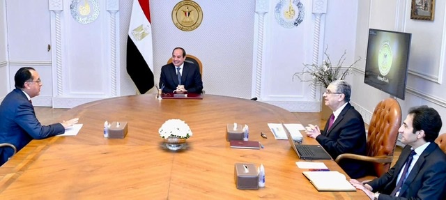 السيسي يوجه بالتوسع في جهود تصنيع المكونات الخاصة بإنتاج الطاقة الجديدة والمتجددة