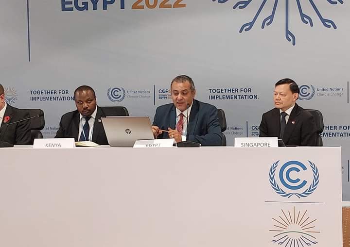 وزارة الطيران تشارك فى جلسة منظمة الإيكاو  بـCOP27 حول طوح الوصول إلى 