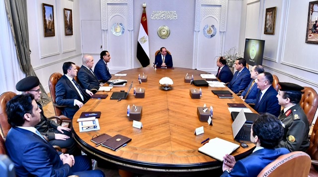 السيسي يوجه بتحقيق التكامل والتناغم بين المتحف المصري وكافة المواقع المحيطة به