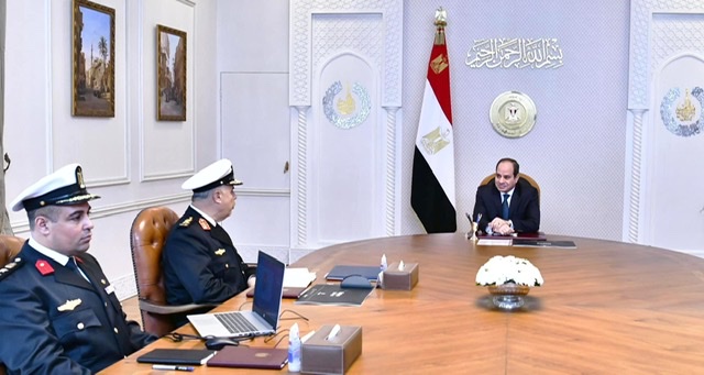 الرئيس السيسي يوجه بمواصلة جهود دعم قطاع تطوير التصنيع العسكري والدفاعي على المستوى الوطني