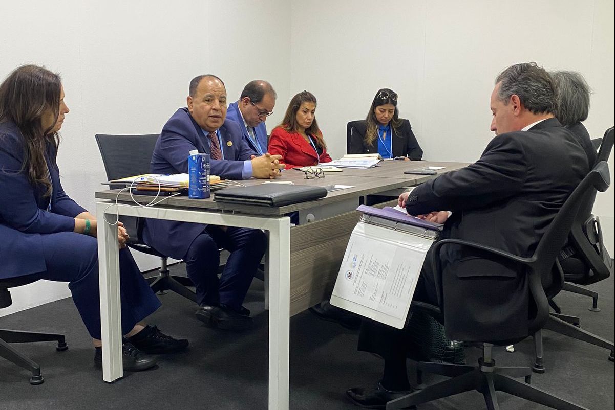 د.محمد معيط فى لقائه مع رئيسة البنك الأوروبي للتعمير والتنمية: كل التقدير لدور البنك الأوروبي للتعمير والتنمية في مساندة مصر للتحول للاقتصاد الأخضر