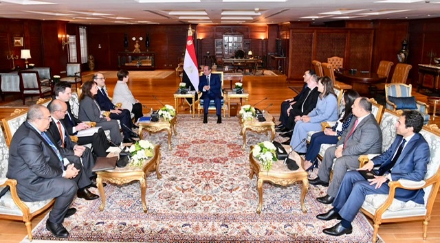  السيسي يستقبل المدير التنفيذي لصندوق النقد الدولي بشرم الشيخ