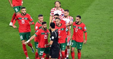 شاهد ملخص المباراة ..كرواتيا تخطف المركز الثالث بالمونديال والمغرب تحقق انجازا عربى وأفريقي غير مسبوق

