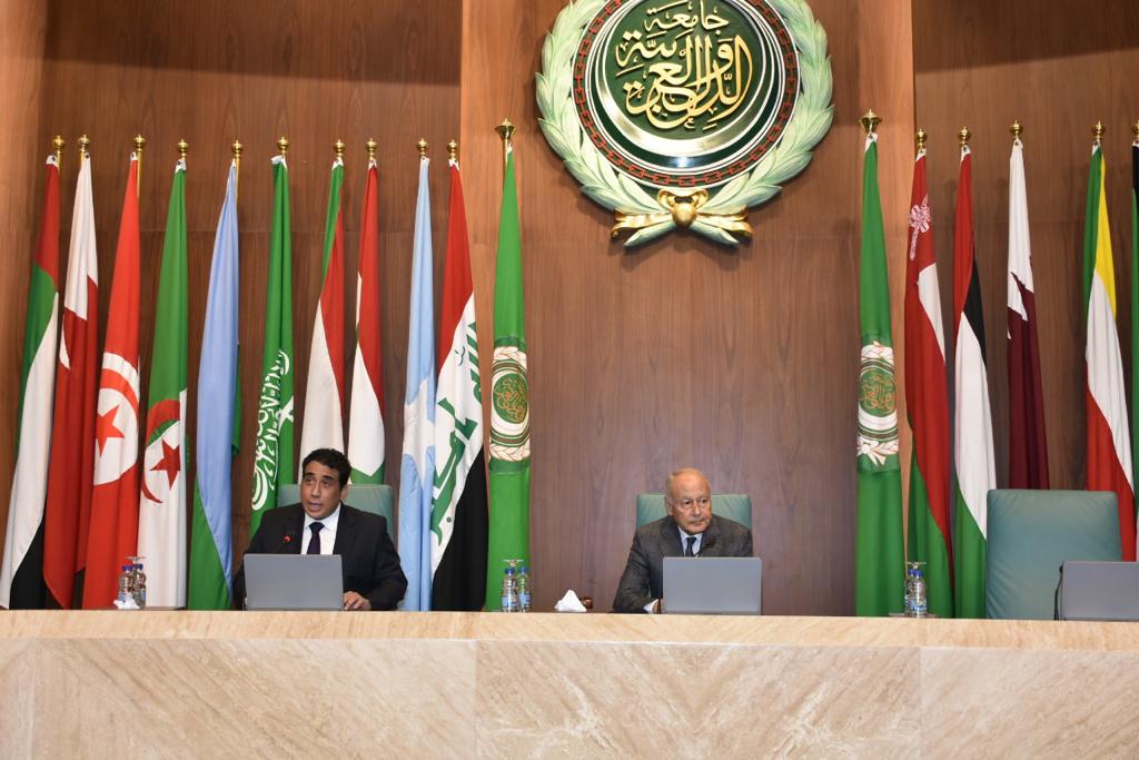المنفي يؤكد قدرة الجامعة العربية على المساهمة الفعالة في حل الأزمة الليبية