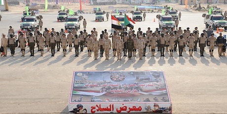 انطلاق فعاليات التدريب المصرى السودانى المشترك 
