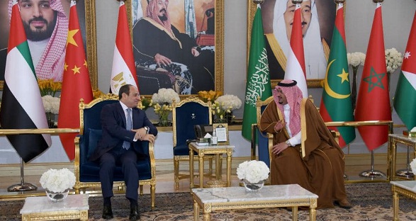 زيارة أكاديمية الشـرطة وافتتاح محور التعمير والمشاركة في القمة العربية الصينية الأولى بالرياض..  نشاط الرئيس السيسي في أسبوع