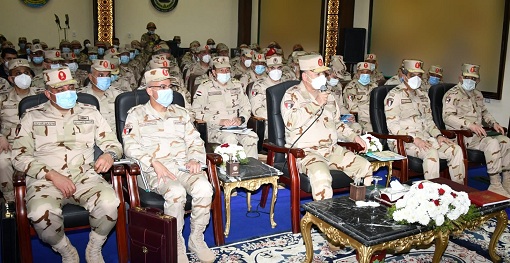 رئيس الأركان يشهد المرحلة الرئيسية لمشروع مراكز القيادة الخارجى 