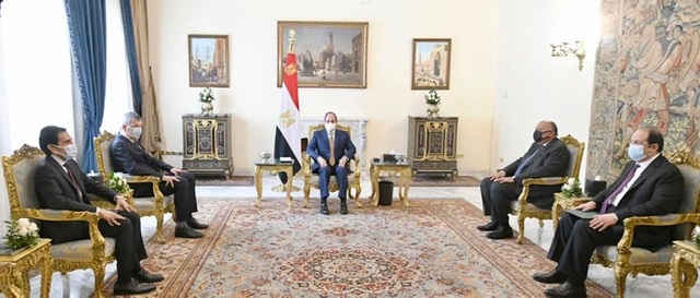 الرئيس السيسي يؤكد دعم مصر المطلق 