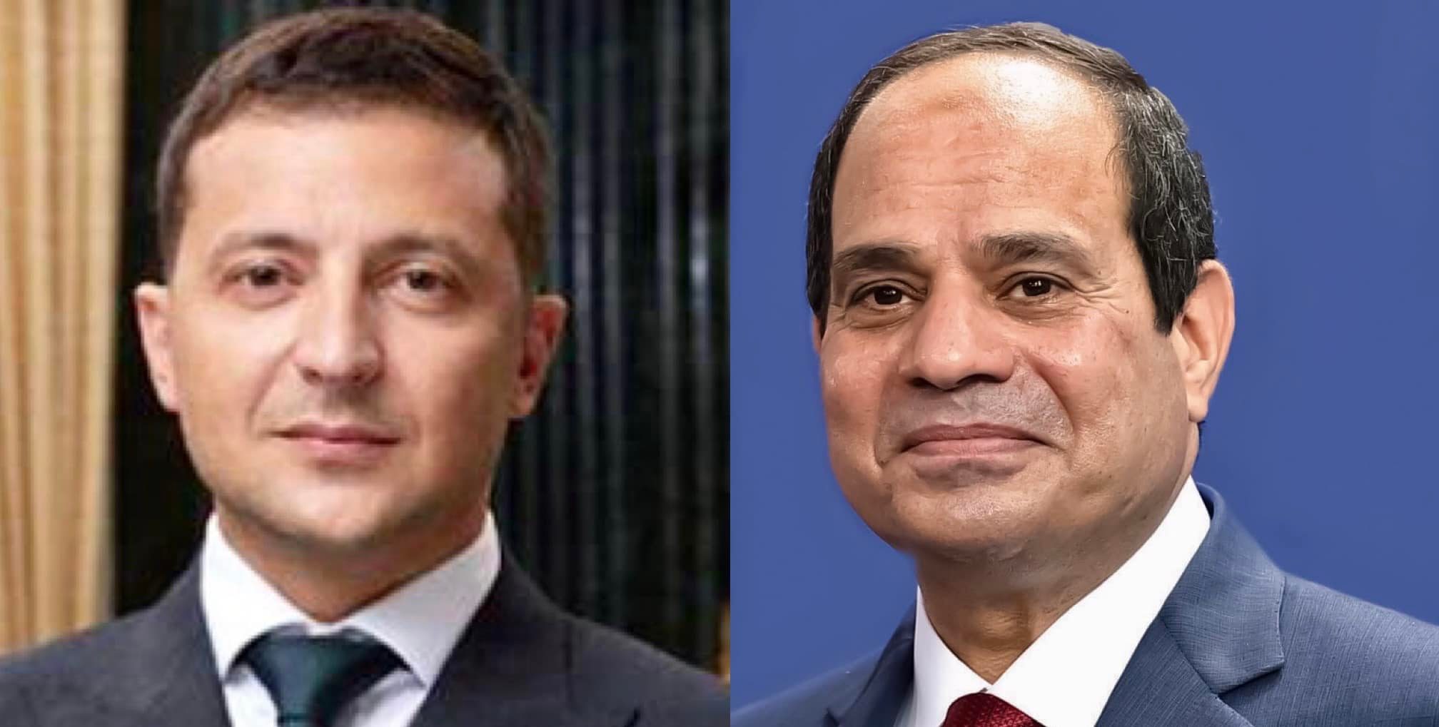 السيسي يؤكد لزيلينسكي ضرورة تغليب لغة الحوار والحلول الدبلوماسية فى الأزمة الأوكرانية