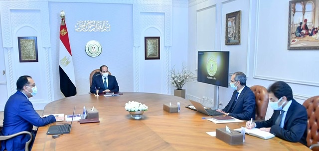  السيسي يوجه باستخدام أحدث التقنيات لمضاعفة قدرات البنية المعلوماتية الرقمية للدولة