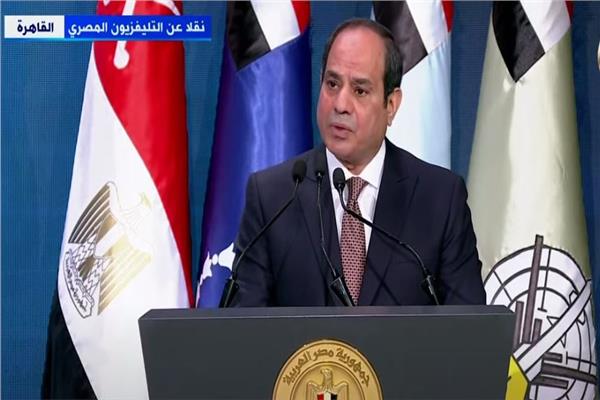 السيسي: راية مصر لن تنتكس أبدًا بفضل عزيمة شعبها وأصالته وتضحياته ومصر غنية بأبنائها الأوفياء