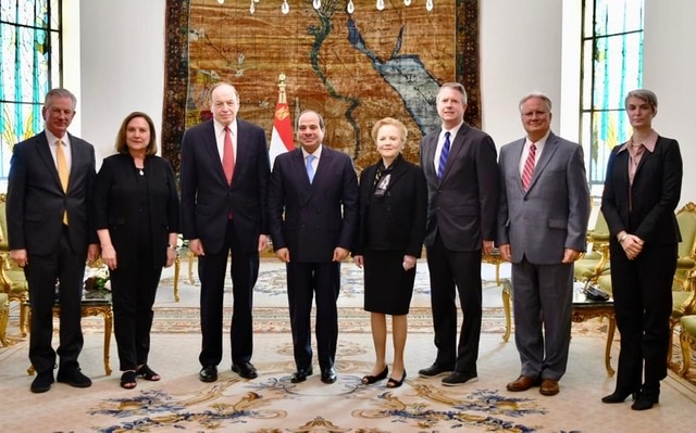 الرئيس السيسي يستقبل وفدًا من الكونجرس الأمريكي
