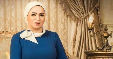 انتصار السيسي تهنئ المصريين بتحرير سيناء : عيد الكرامة والعزة 