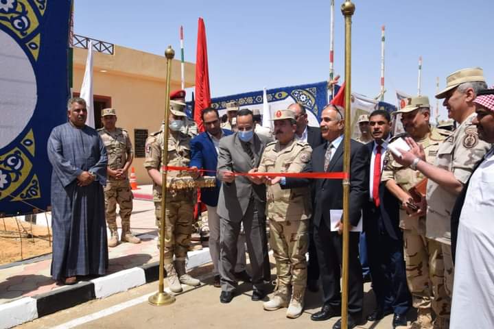 القوات المسلحة تفتتح تجمع تنموى جديد بمحافظة شمال سيناء
