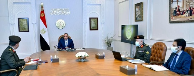 السيسي يوجه بتعزيز جهود جهاز مشروعات الخدمة الوطنية في كافة القطاعات الأساسية بالدولة