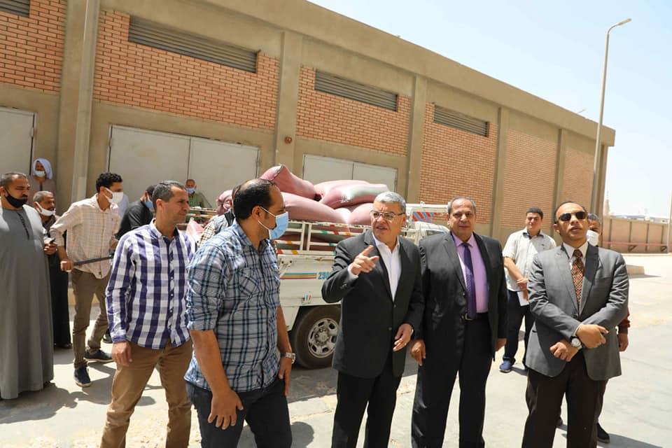 توريد 28 ألف طن من القمح منذ بدء التوريد بشون وصوامع مراكز المنيا