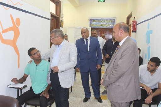 هدوء فى لجان امتحانات الفصل الدراسي الثانى بجامعة جنوب الوادى